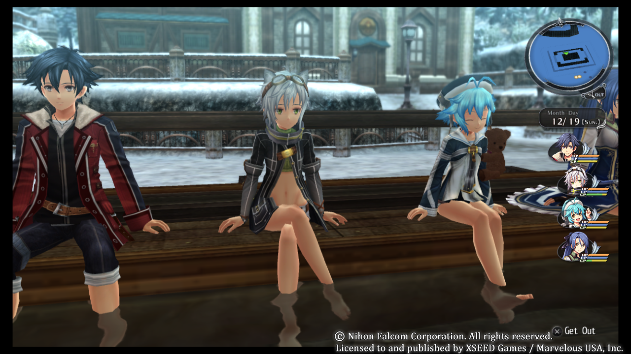 Rean is taking it easy with lolis